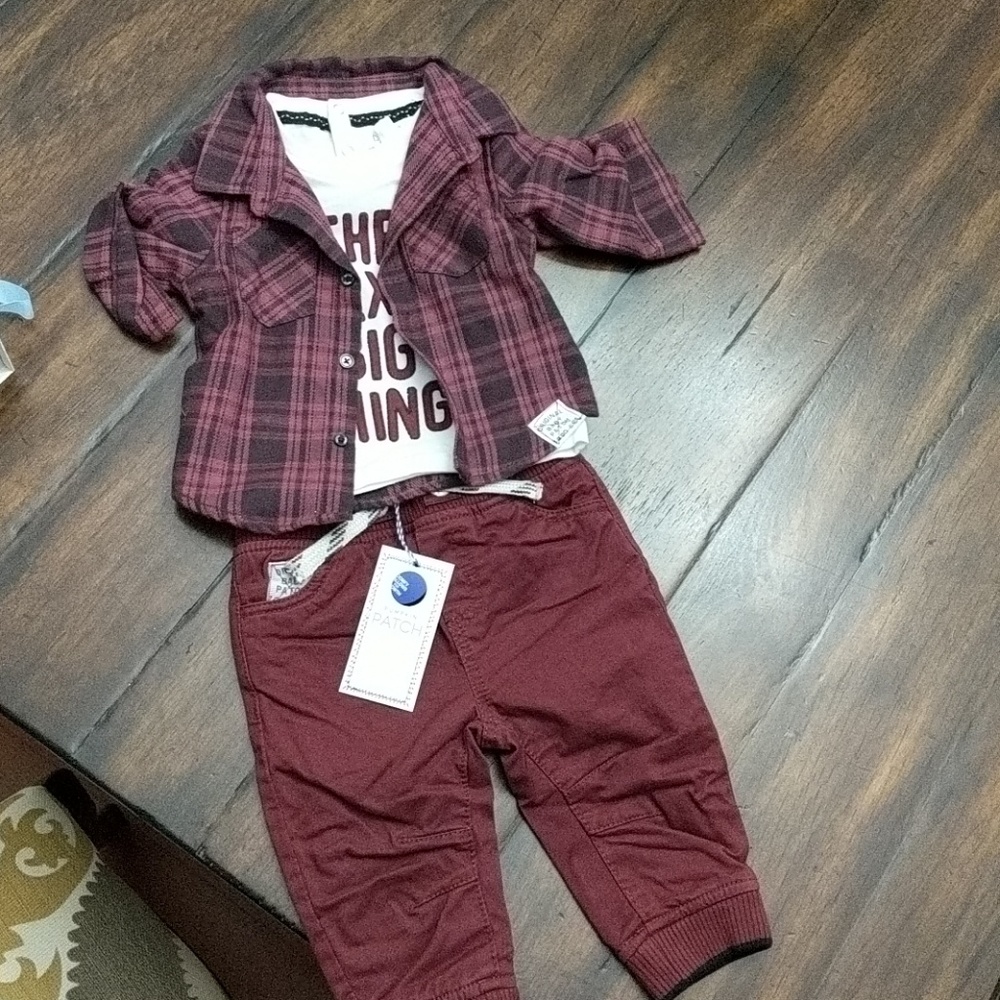 Jogget pant and double shirt